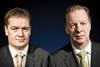 Capital markets: Richard Roe (left) and Nigel McDonald snapped up parts ofErinaceous to secure a base in London