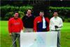 Hole in one: the winners at Connaught Mason’s golf day