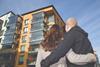 Younf couple loking at new flats shutterstock_75568579 Mika Heittola