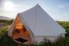 Glamping yurt
