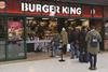 Burger King, Glasgow Central station