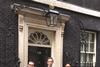 Hatton team play politicos at Downing Street