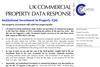 UK Commercial Property Data Response - Institutional investment Q4 12