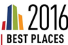 Best places to work logo white