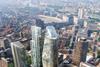 High anxiety: the towers would replace an empty site and derelict buildings at 1 and 20 Blackfriars Road,