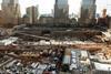 Scarcity: delays in rebuilding Ground Zero have added to the supply shortage