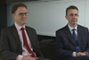 Toby Courtauld Chief Executive and Nick Sanderson Finance Director GPE