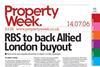 Confirmation: Property Week broke news of the buyout early this summer