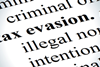 Tax evasion definition