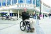 Store war: Greg Jackson claims Debenhams discriminated against him because he is a wheelchair user