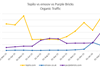 Organic traffic graph