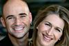 Ace up their sleeves: Agassi and Stef