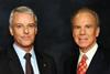 Team America: Dyer (left) and Staubach join forces