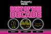 PW Best of the Decade advert