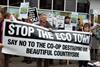 shadow minister Alan Duncan joined protest in Houghton against Pennbury eco-town