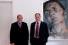 In auction: Naggar (left) and Klimt have sold pieces from their art collection, which includes Jenny Saville’s Rosetta