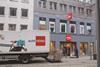 Hema 2011 Hildesheim Duitsland winkel gevel vrachtwagen 1