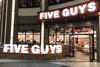 Five Guys restaurant, London