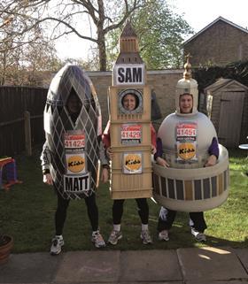 Three idiots ready to go - Sam Sananes 