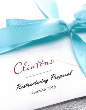Clintons restructuring proposal