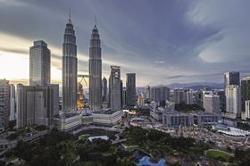 High rise buildings in Malaysia