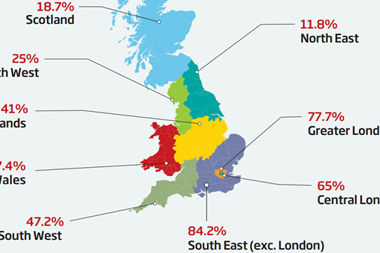UK Confidence map