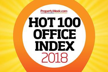 Hot 100 UK office locations