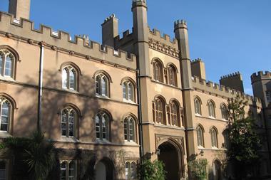 New Court, Trinity College Cambridge_credit_Wikimedia Commons_Hans Wolff
