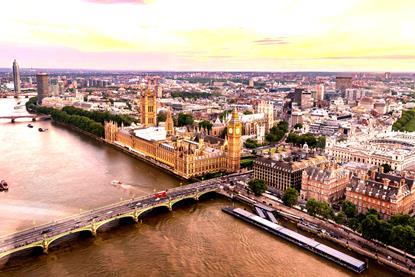Westminster aerial skyline_shutterstock_743413738_cred Roberto La Rosa PW191018_