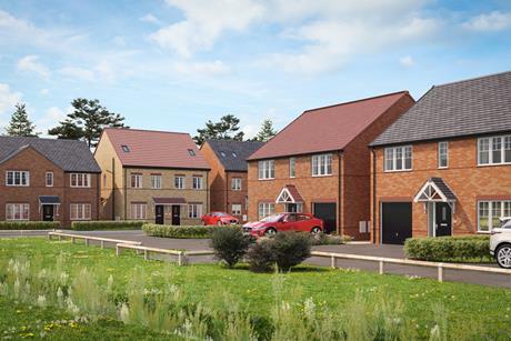 Planning granted  - Avant Homes will build 265 homes in Clifton, near Nottingham (CGI indicative of proposed homes)