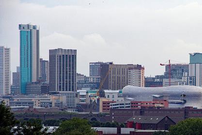 Birmingham offices and skyline