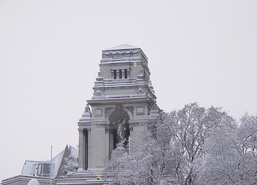 Snow in London - are you  in the office?