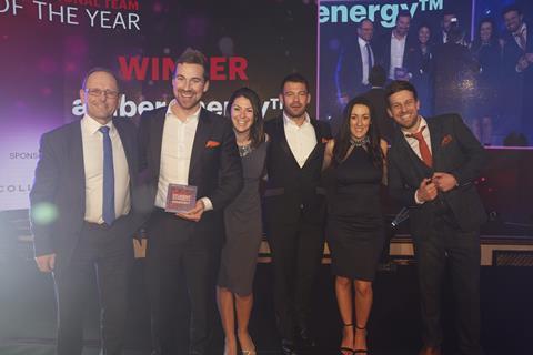 Professional team of the year amber energy