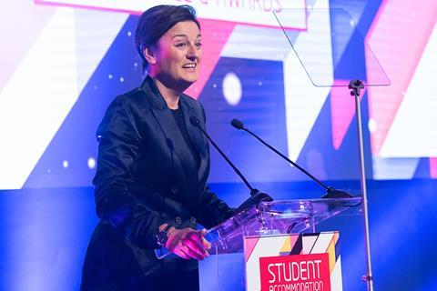 Comedian and host Zoe Lyons