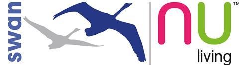 Swan Housing Association and NU living logo