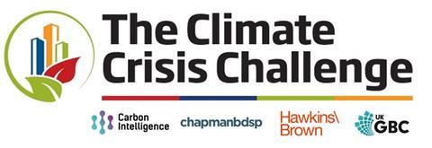 Climate crisis challenge header supporting partners