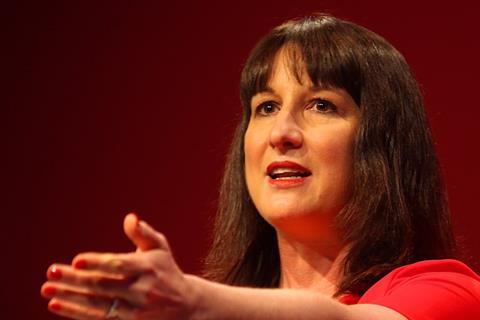 Shadow chancellor Rachel Reeves at the 2021 Labour Party Conference