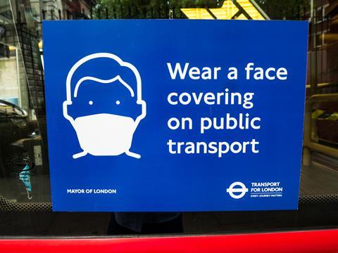TFL wear a face covering
