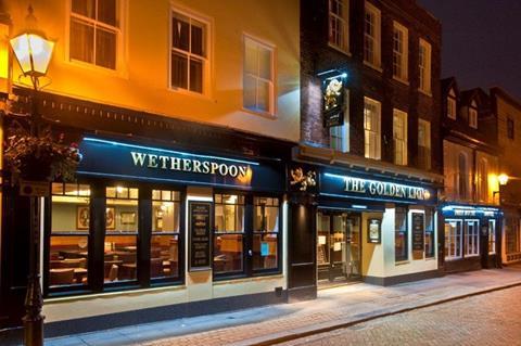 Wetherspoons Golden Lion Rochester