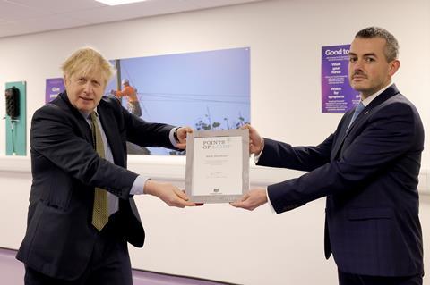 Boris Johnson official photograph
