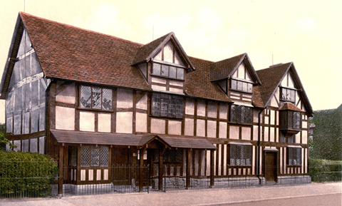 Shakespeare birthplace Stratford