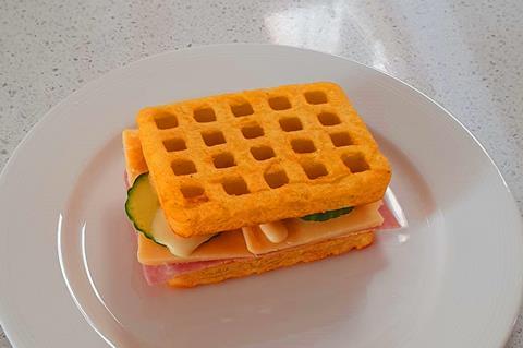 Waffle sandwich