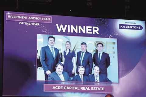 Property Awards 2021 Investment Agency team