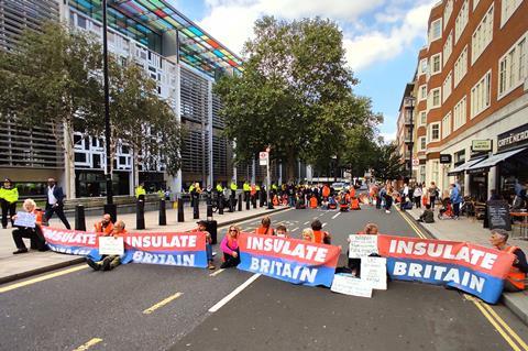 Insulate Britain protest