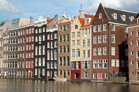 Dutch brick houses