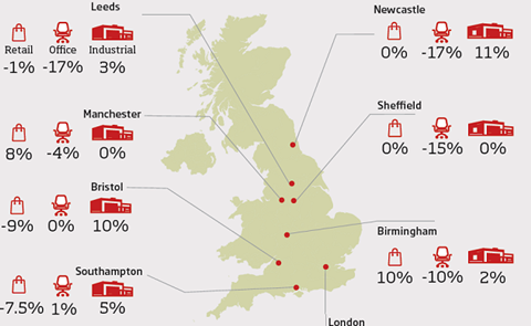Business rates map