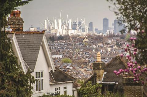 Battersea on London skyline
