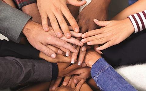 Diversity inclusion hands