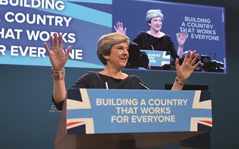 Theresa May, Tory Conference 2017